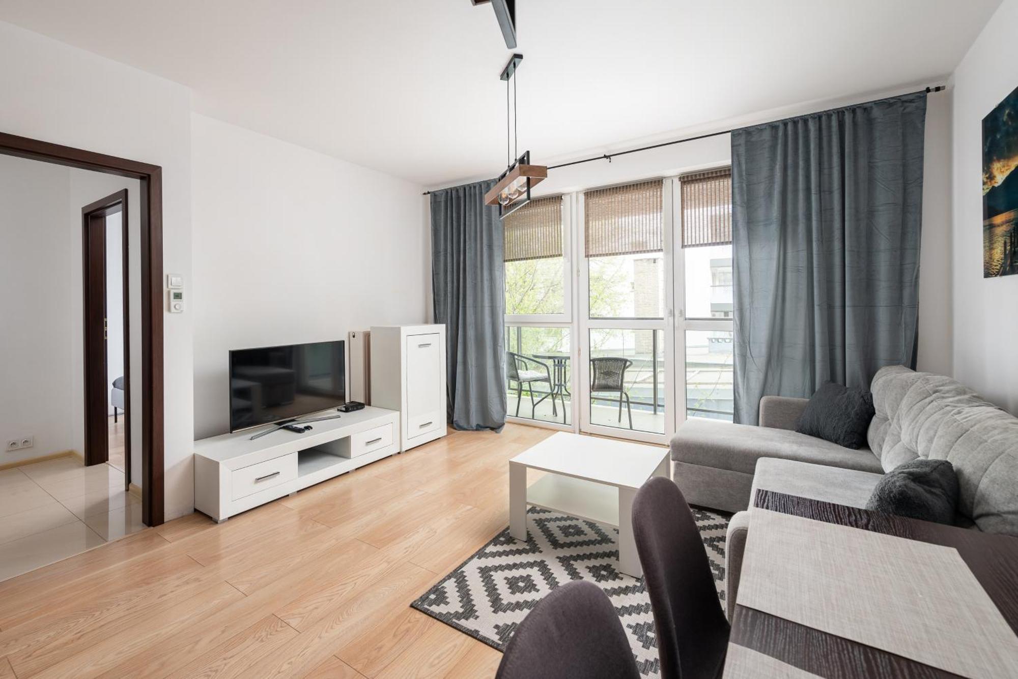 Aleja Krakowska Comfy Apartment Varšava Exteriér fotografie